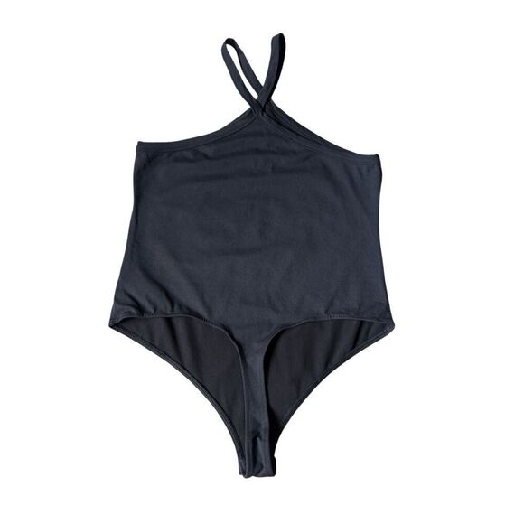 Free People Cross My Heart Duo Bodysuit Black size L - Picture 6 of 13